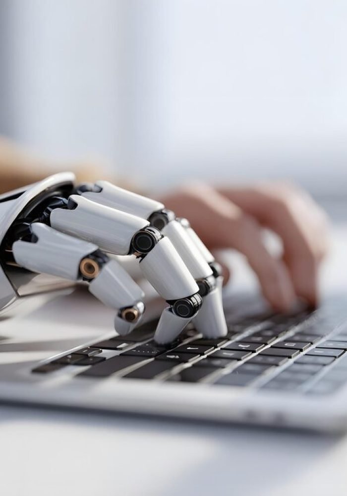 a-robotic-hand-precisely-types-on-a-laptop-keyboard-symbolizing-future-technology-and-automation-in_1166177-33984